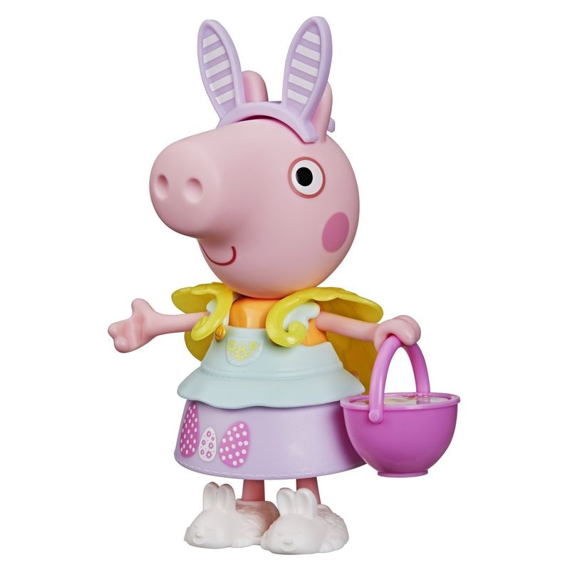 Jucarii, Copii si Bebe - Jucarii si jocuri - Figurine - PEPPA PIG SET TINUTA DE PRIMAVARA CU FIGURINA PEPPA SI ACCESORII 15CM - Infinity.ro