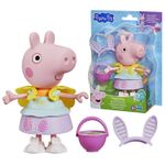 Jucarii, Copii si Bebe - Jucarii si jocuri - Figurine - PEPPA PIG SET TINUTA DE PRIMAVARA CU FIGURINA PEPPA SI ACCESORII 15CM - Infinity.ro