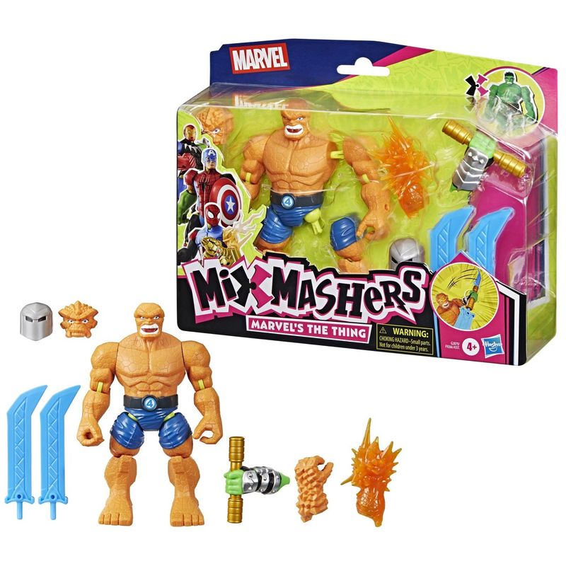 Jucarii, Copii si Bebe - Jucarii si jocuri - Figurine - MARVEL AVENGERS MIX MASHERS SET FIGURINA MARVELS THE THING 12CM SI ACCESORII - Infinity.ro
