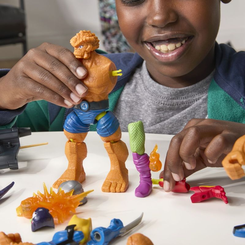 Jucarii, Copii si Bebe - Jucarii si jocuri - Figurine - MARVEL AVENGERS MIX MASHERS SET FIGURINA MARVELS THE THING 12CM SI ACCESORII - Infinity.ro