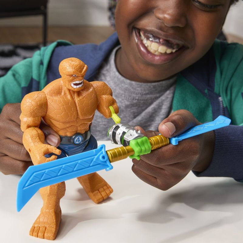 Jucarii, Copii si Bebe - Jucarii si jocuri - Figurine - MARVEL AVENGERS MIX MASHERS SET FIGURINA MARVELS THE THING 12CM SI ACCESORII - Infinity.ro