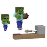 Jucarii, Copii si Bebe - Jucarii si jocuri - Figurine - MINECRAFT REDSTONE CHARGED SET CAPCANA CU SAGETI PENTRU ZOMBI FIGURINA CU ACCESORII - Infinity.ro