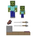 Jucarii, Copii si Bebe - Jucarii si jocuri - Figurine - MINECRAFT REDSTONE CHARGED SET CAPCANA CU SAGETI PENTRU ZOMBI FIGURINA CU ACCESORII - Infinity.ro