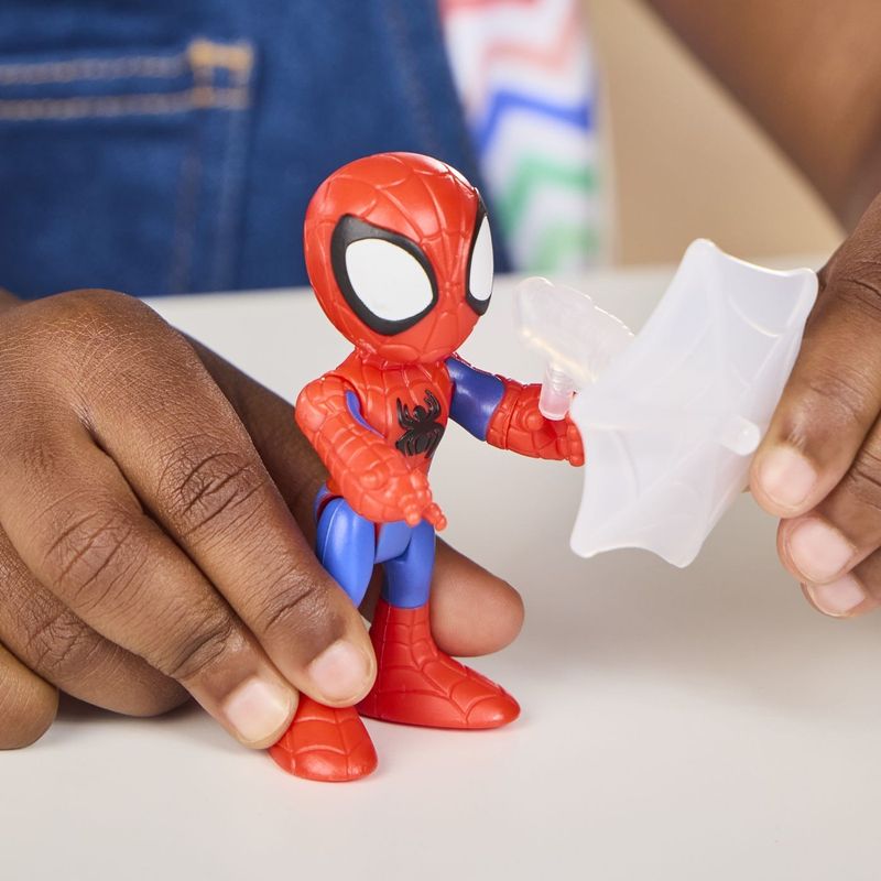 Jucarii, Copii si Bebe - Jucarii si jocuri - Figurine - SPIDEY SI PRIETENII LUI UIMITORI MARVEL SET FIGURINA SPIDEY SI VEHICUL WEB CRAWLER 7.6CM - Infinity.ro
