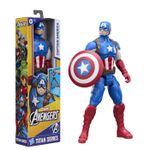 Jucarii, Copii si Bebe - Jucarii si jocuri - Figurine - MARVEL AVENGERS TITAN SERIES FIGURINA CAPTAIN AMERICA 29CM - Infinity.ro