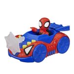 Jucarii, Copii si Bebe - Jucarii si jocuri - Figurine - SPIDEY SI PRIETENII LUI UIMITORI MARVEL SET FIGURINA SPIDEY SI VEHICUL WEB CRAWLER 7.6CM - Infinity.ro