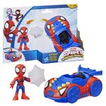 Jucarii, Copii si Bebe - Jucarii si jocuri - Figurine - SPIDEY SI PRIETENII LUI UIMITORI MARVEL SET FIGURINA SPIDEY SI VEHICUL WEB CRAWLER 7.6CM - Infinity.ro