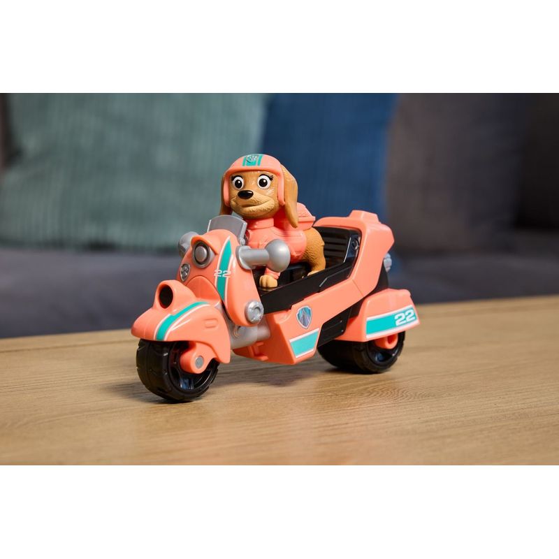Jucarii, Copii si Bebe - Jucarii si jocuri - Figurine - PATRULA CATELUSILOR SET FIGURINA LIBERTY SI MOTOCICLETA DE SALVARE - Infinity.ro