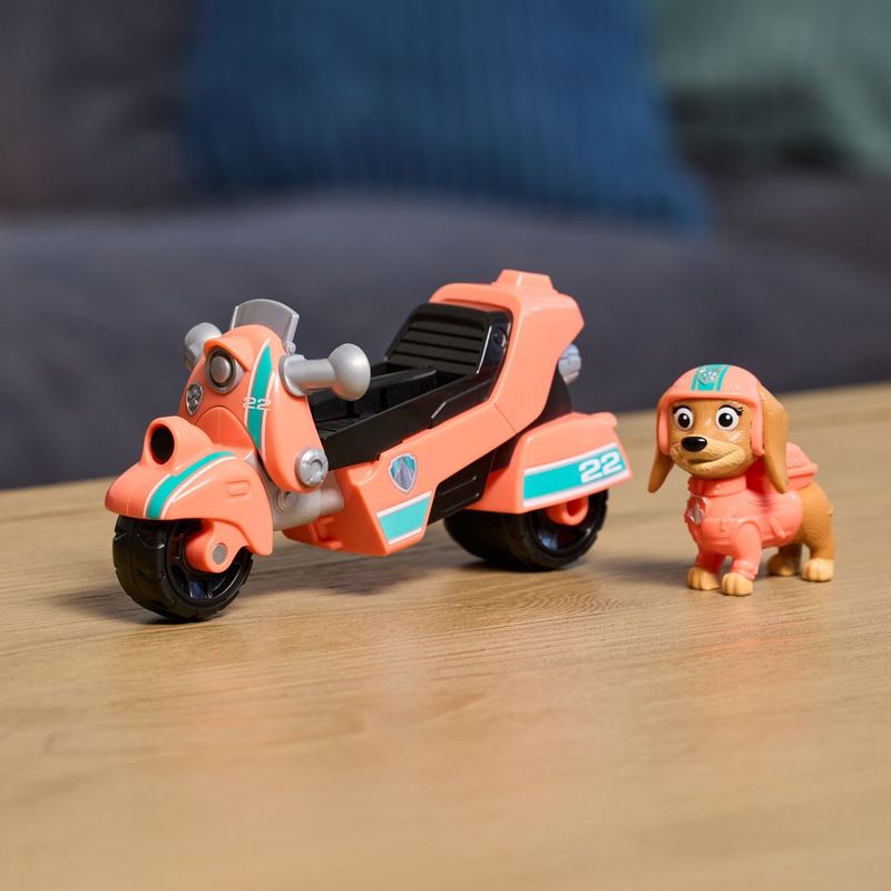 Jucarii, Copii si Bebe - Jucarii si jocuri - Figurine - PATRULA CATELUSILOR SET FIGURINA LIBERTY SI MOTOCICLETA DE SALVARE - Infinity.ro
