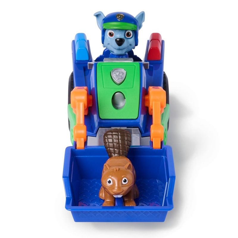 Jucarii, Copii si Bebe - Jucarii si jocuri - Figurine - PATRULA CATELUSILOR CAUTA SI SALVEAZA SET FIGURINA ROCKY SI VEHICUL DE RECICLARE - Infinity.ro