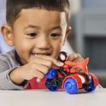 Jucarii, Copii si Bebe - Jucarii si jocuri - Figurine - SPIDEY SI PRIETENII LUI UIMITORI MARVEL SET FIGURINA MILES SPIN MORALES SI VEHICUL TECHNO RACER 7.6CM - Infinity.ro