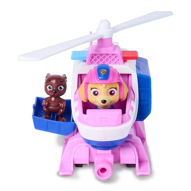 Jucarii, Copii si Bebe - Jucarii si jocuri - Figurine - PATRULA CATELUSILOR CAUTA SI SALVEAZA SET FIGURINA SKYE SI VEHICUL ELICOPTER - Infinity.ro