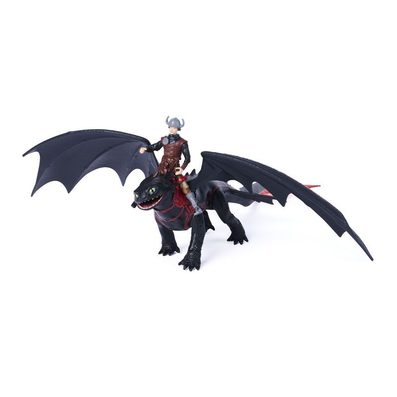 Jucarii, Copii si Bebe - Jucarii si jocuri - Figurine - CUM SA ITI DRESEZI DRAGONUL INCERCAREA FLACARII SET DRAGON TOOTLESS SI FIGURINA HICCUP - Infinity.ro