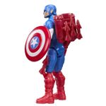Jucarii, Copii si Bebe - Jucarii si jocuri - Figurine - MARVEL AVENGERS ACTION VERS SET FIGURINA CAPTAIN AMERICA SI ACCESORII 11.4CM - Infinity.ro