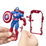Jucarii, Copii si Bebe - Jucarii si jocuri - Figurine - MARVEL AVENGERS ACTION VERS SET FIGURINA CAPTAIN AMERICA SI ACCESORII 11.4CM - Infinity.ro