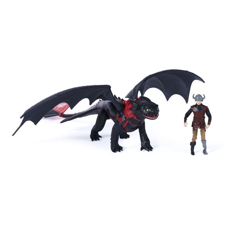 Jucarii, Copii si Bebe - Jucarii si jocuri - Figurine - CUM SA ITI DRESEZI DRAGONUL INCERCAREA FLACARII SET DRAGON TOOTLESS SI FIGURINA HICCUP - Infinity.ro