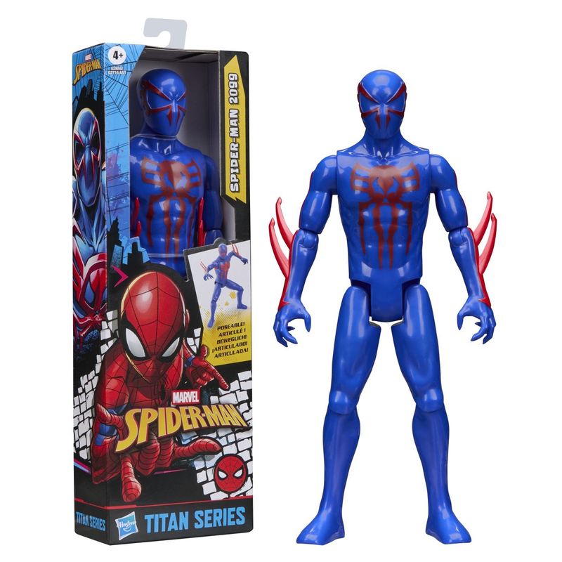 Jucarii, Copii si Bebe - Jucarii si jocuri - Figurine - MARVEL SPIDER MAN TITAN SERIES FIGURINA SPIDER MAN 2099 - Infinity.ro
