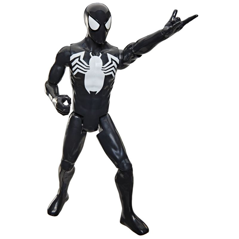 Jucarii, Copii si Bebe - Jucarii si jocuri - Figurine - MARVEL SPIDER MAN TITAN SERIES FIGURINA SPIDER MAN CU COSTUM NEGRU - Infinity.ro