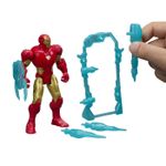 Jucarii, Copii si Bebe - Jucarii si jocuri - Figurine - MARVEL AVENGERS ACTION VERS SET FIGURINA IRON MAN SI ACCESORII 11.4CM - Infinity.ro