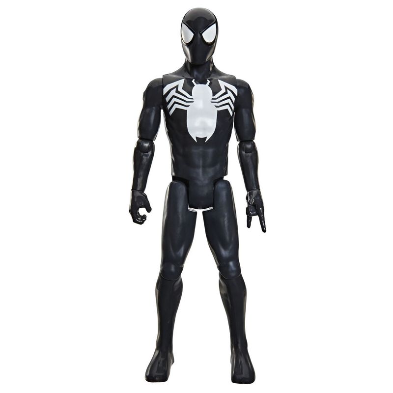 Jucarii, Copii si Bebe - Jucarii si jocuri - Figurine - MARVEL SPIDER MAN TITAN SERIES FIGURINA SPIDER MAN CU COSTUM NEGRU - Infinity.ro