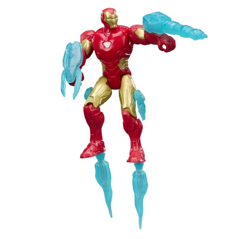 Jucarii, Copii si Bebe - Jucarii si jocuri - Figurine - MARVEL AVENGERS ACTION VERS SET FIGURINA IRON MAN SI ACCESORII 11.4CM - Infinity.ro