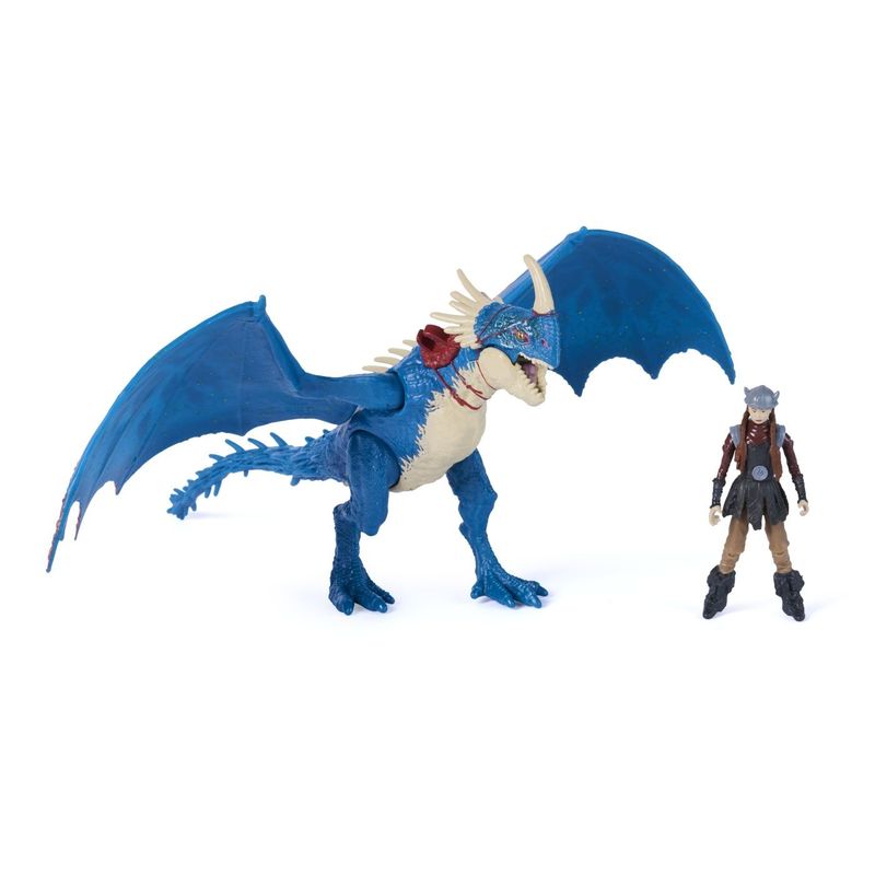 Jucarii, Copii si Bebe - Jucarii si jocuri - Figurine - CUM SA ITI DRESEZI DRAGONUL INCERCAREA FLACARII SET DRAGON DEADLY NADDER SI FIGURINA ASTRID - Infinity.ro