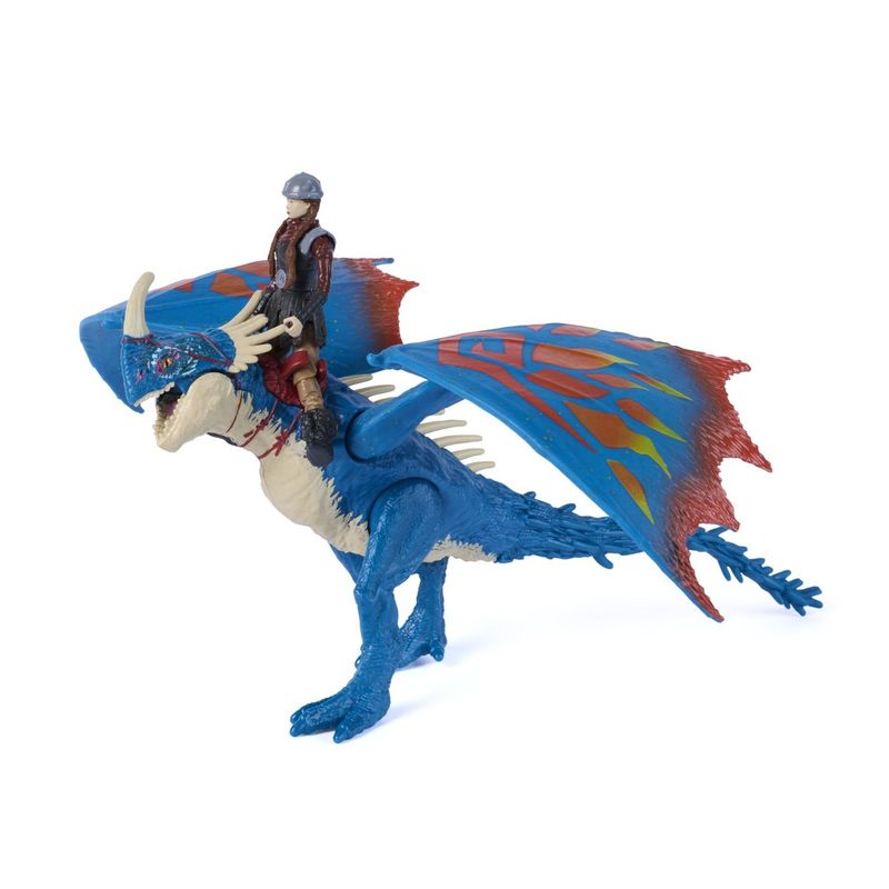 Jucarii, Copii si Bebe - Jucarii si jocuri - Figurine - CUM SA ITI DRESEZI DRAGONUL INCERCAREA FLACARII SET DRAGON DEADLY NADDER SI FIGURINA ASTRID - Infinity.ro