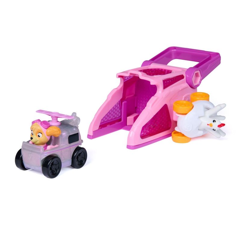 Jucarii, Copii si Bebe - Jucarii si jocuri - Figurine - PATRULA CATELUSILOR SET FIGURINA SKYE SI VEHICUL CU LANSATOR - Infinity.ro