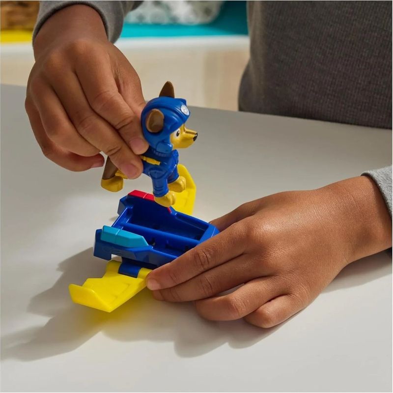 Jucarii, Copii si Bebe - Jucarii si jocuri - Figurine - PATRULA CATELUSILOR ACTION PUPS SET VEHICUL DE SALVARE HOVERBOARD SI FIGURINA CHASE - Infinity.ro