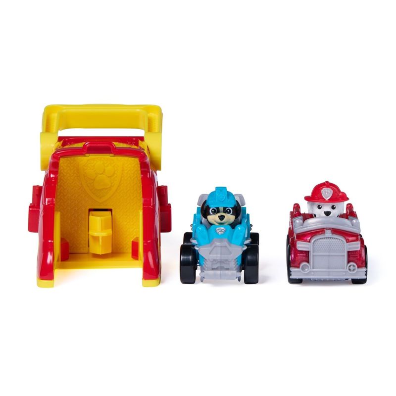 Jucarii, Copii si Bebe - Jucarii si jocuri - Figurine - PATRULA CATELUSILOR SET FIGURINA MARSHALL  SI VEHICUL CU LANSATOR - Infinity.ro