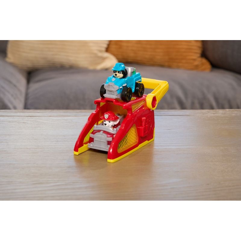 Jucarii, Copii si Bebe - Jucarii si jocuri - Figurine - PATRULA CATELUSILOR SET FIGURINA MARSHALL  SI VEHICUL CU LANSATOR - Infinity.ro