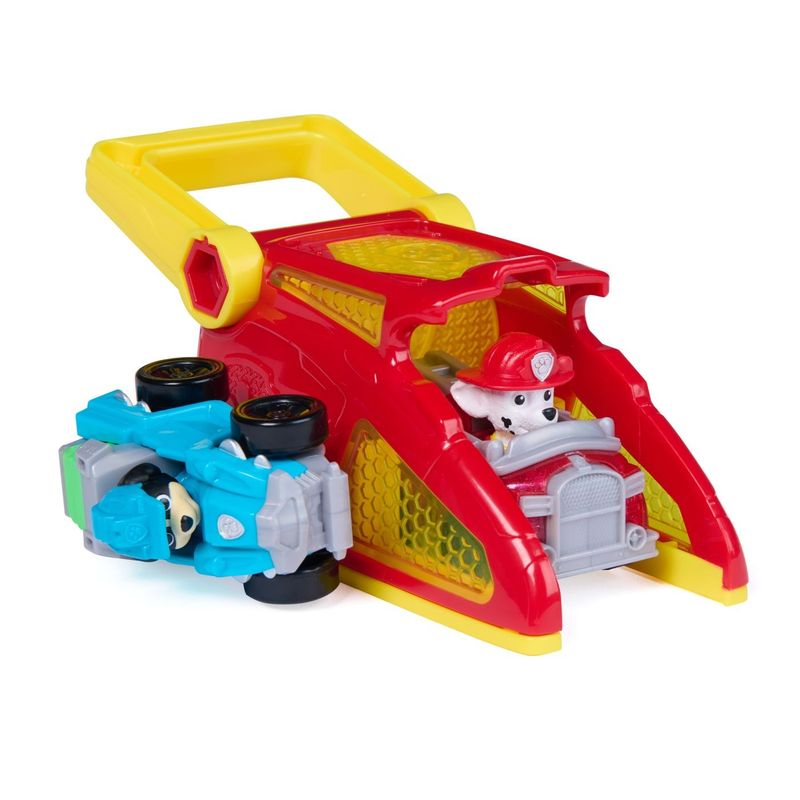 Jucarii, Copii si Bebe - Jucarii si jocuri - Figurine - PATRULA CATELUSILOR SET FIGURINA MARSHALL  SI VEHICUL CU LANSATOR - Infinity.ro