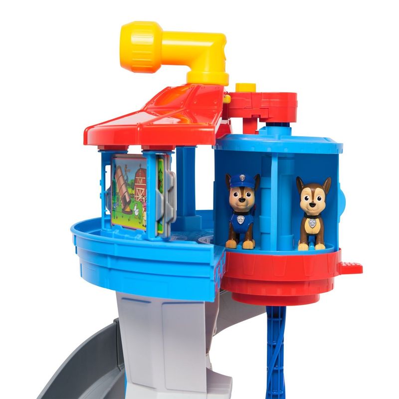 Jucarii, Copii si Bebe - Jucarii si jocuri - Figurine - PATRULA CATELUSILOR SET TURN DE OBSERVATIE CU VEHICUL SI FIGURINA CHASE - Infinity.ro