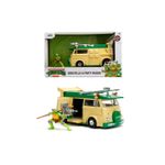 Jucarii, Copii si Bebe - Jucarii si jocuri - Figurine - JADA TESTOASELE NINJA SET METALIC FIGURINA DONATELLO SI VAGONUL DE PETRECERE SCARA 1 LA 24 - Infinity.ro