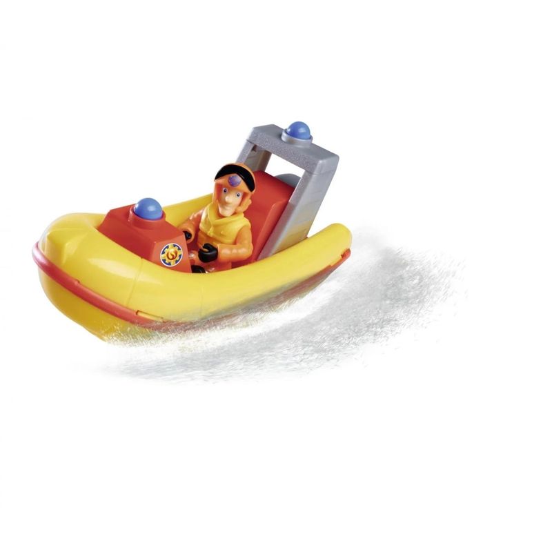 Jucarii, Copii si Bebe - Jucarii si jocuri - Figurine - POMPIERUL SAM SET BARCA NEPTUN CU FIGURINA ELVIS 17CM - Infinity.ro