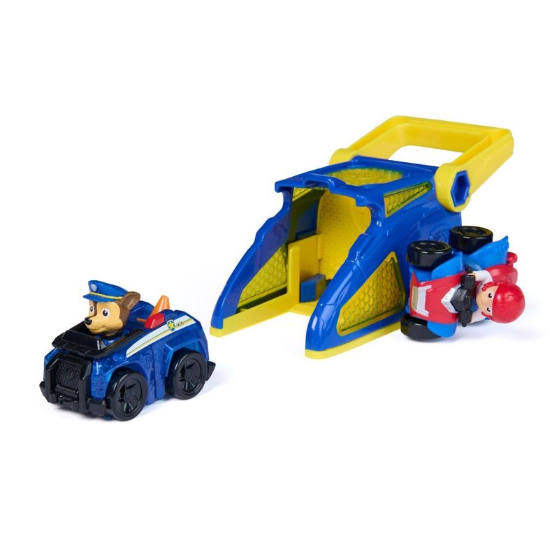 Jucarii, Copii si Bebe - Jucarii si jocuri - Figurine - PATRULA CATELUSILOR SET FIGURINA CHASE SI VEHICUL CU LANSATOR - Infinity.ro