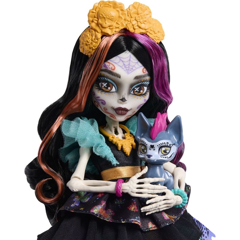 Jucarii, Copii si Bebe - Jucarii si jocuri - Papusi si accesorii - Papusi - MONSTER HIGH PAPUSA SKELITA CALAVERAS CU ACCESORII - Infinity.ro