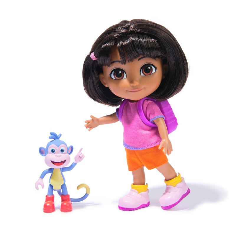Jucarii, Copii si Bebe - Jucarii si jocuri - Papusi si accesorii - Papusi - DORA SET CEI MAI BUNI PRIETENI PAPUSA DORA SI BOOTS CU ACCESORII - Infinity.ro