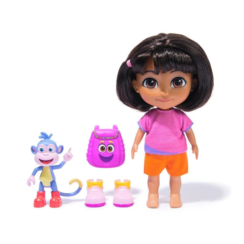Jucarii, Copii si Bebe - Jucarii si jocuri - Papusi si accesorii - Papusi - DORA SET CEI MAI BUNI PRIETENI PAPUSA DORA SI BOOTS CU ACCESORII - Infinity.ro