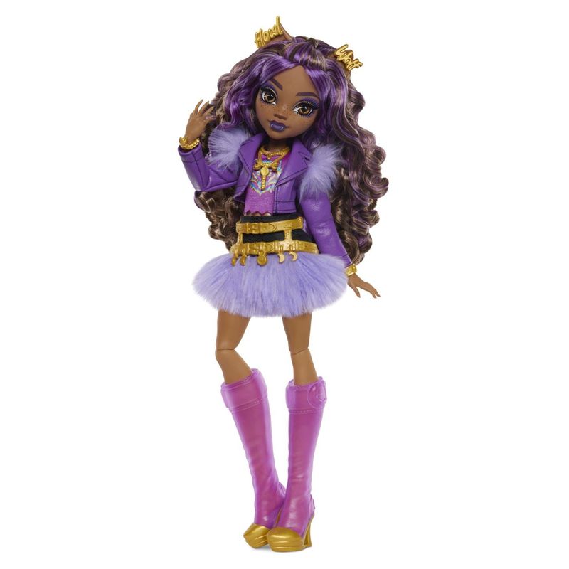 Jucarii, Copii si Bebe - Jucarii si jocuri - Papusi si accesorii - Papusi - MONSTER HIGH PAPUSA CLAWDEEN WOLF CU ACCESORII - Infinity.ro