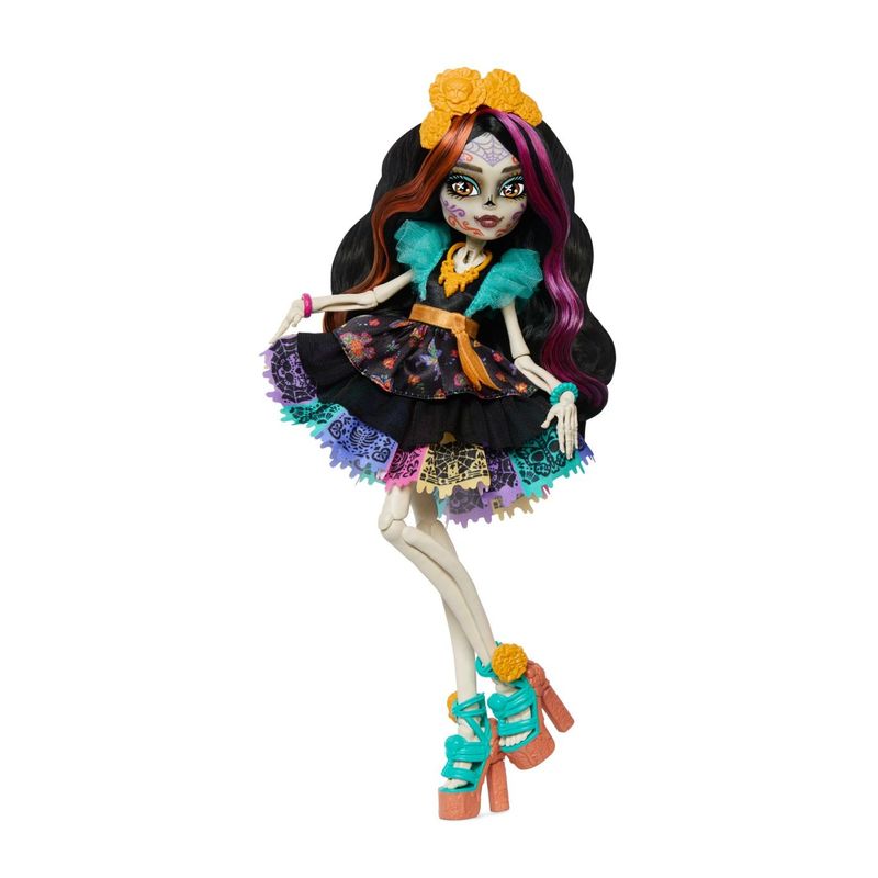 Jucarii, Copii si Bebe - Jucarii si jocuri - Papusi si accesorii - Papusi - MONSTER HIGH PAPUSA SKELITA CALAVERAS CU ACCESORII - Infinity.ro