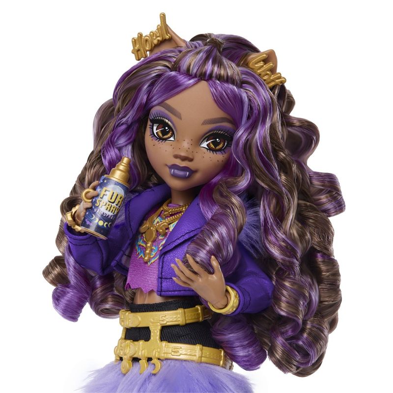 Jucarii, Copii si Bebe - Jucarii si jocuri - Papusi si accesorii - Papusi - MONSTER HIGH PAPUSA CLAWDEEN WOLF CU ACCESORII - Infinity.ro