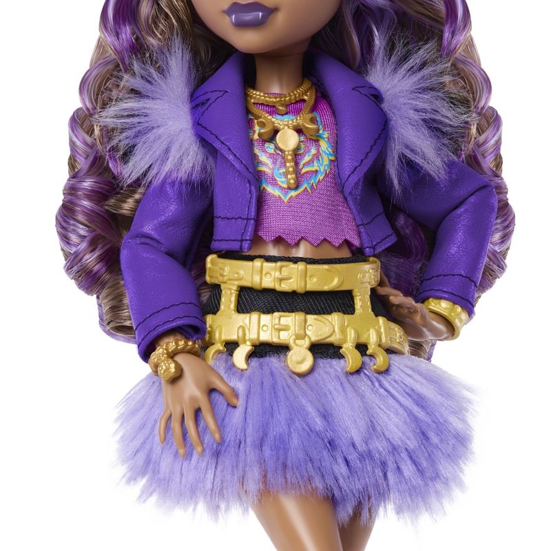 Jucarii, Copii si Bebe - Jucarii si jocuri - Papusi si accesorii - Papusi - MONSTER HIGH PAPUSA CLAWDEEN WOLF CU ACCESORII - Infinity.ro