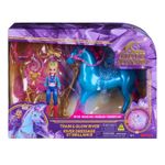 Jucarii, Copii si Bebe - Jucarii si jocuri - Papusi si accesorii - Papusi - UNICORN ACADEMY SET ANTRENEAZA SI STRALUCESTE UNICORNUL RIVER SI PAPUSA ISABEL - Infinity.ro
