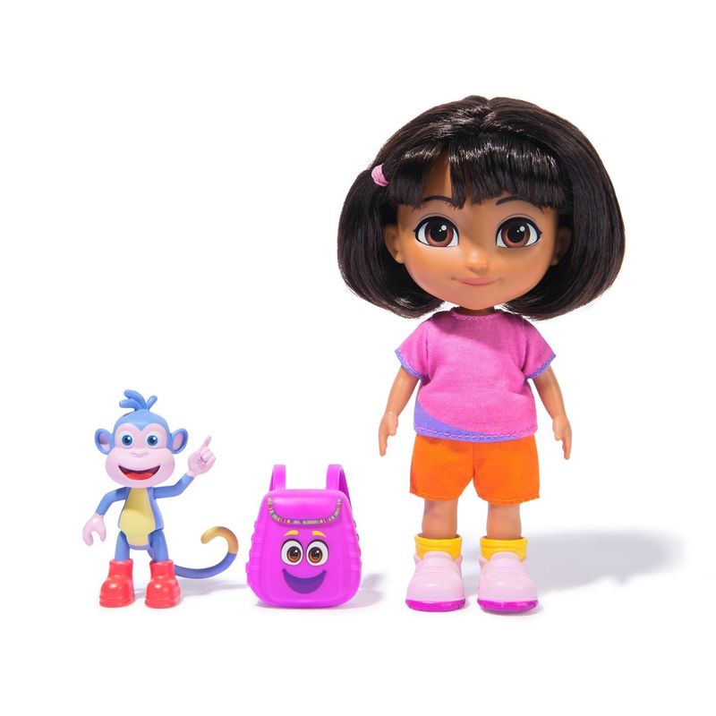 Jucarii, Copii si Bebe - Jucarii si jocuri - Papusi si accesorii - Papusi - DORA SET CEI MAI BUNI PRIETENI PAPUSA DORA SI BOOTS CU ACCESORII - Infinity.ro