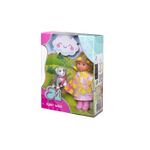 Jucarii, Copii si Bebe - Jucarii si jocuri - Papusi si accesorii - Papusi - EIV LOVE SET PLIMBARE IN PLOAIE PAPUSA SI CATEL 12CM - Infinity.ro