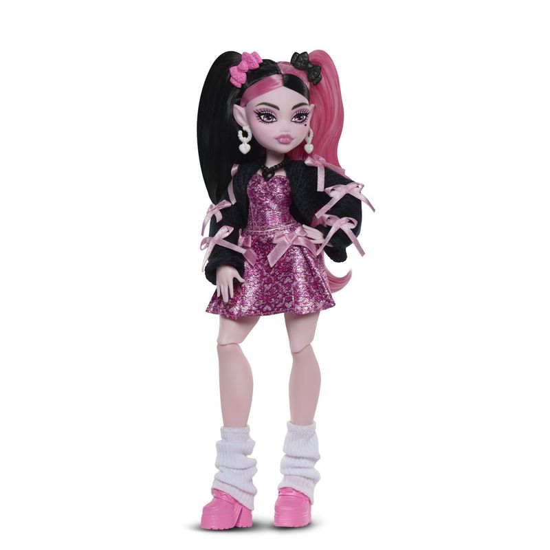 Jucarii, Copii si Bebe - Jucarii si jocuri - Papusi si accesorii - Papusi - MONSTER HIGH PAPUSA DRACULAURA CU ACCESORII - Infinity.ro