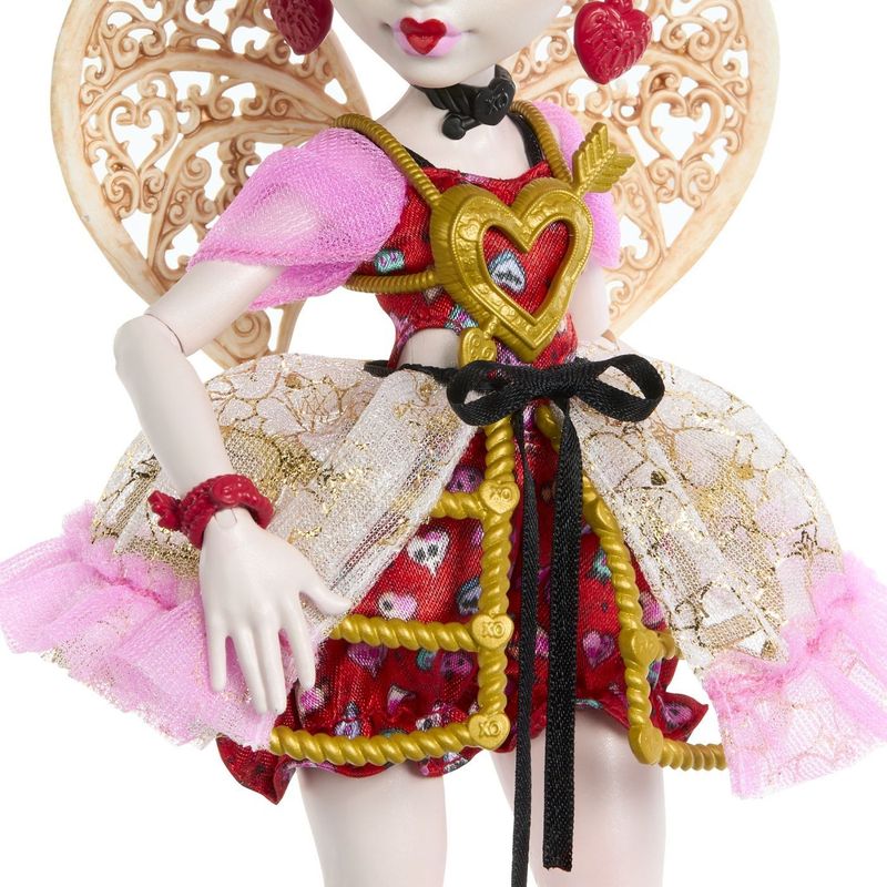 Jucarii, Copii si Bebe - Jucarii si jocuri - Papusi si accesorii - Papusi - MONSTER HIGH ANIVERSARE DULCE SI INFRICOSATOARE PAPUSA CUPID ASTERIA CU ACCESORII - Infinity.ro