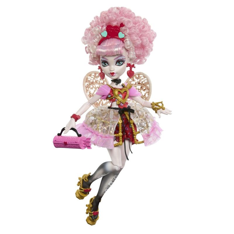Jucarii, Copii si Bebe - Jucarii si jocuri - Papusi si accesorii - Papusi - MONSTER HIGH ANIVERSARE DULCE SI INFRICOSATOARE PAPUSA CUPID ASTERIA CU ACCESORII - Infinity.ro