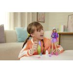 Jucarii, Copii si Bebe - Jucarii si jocuri - Papusi si accesorii - Papusi - BARBIE FAMILY AND FRIENDS SET PAPUSA BARBIE MALIBU SI ACCESORII AVENTURI IN AER LIBER - Infinity.ro